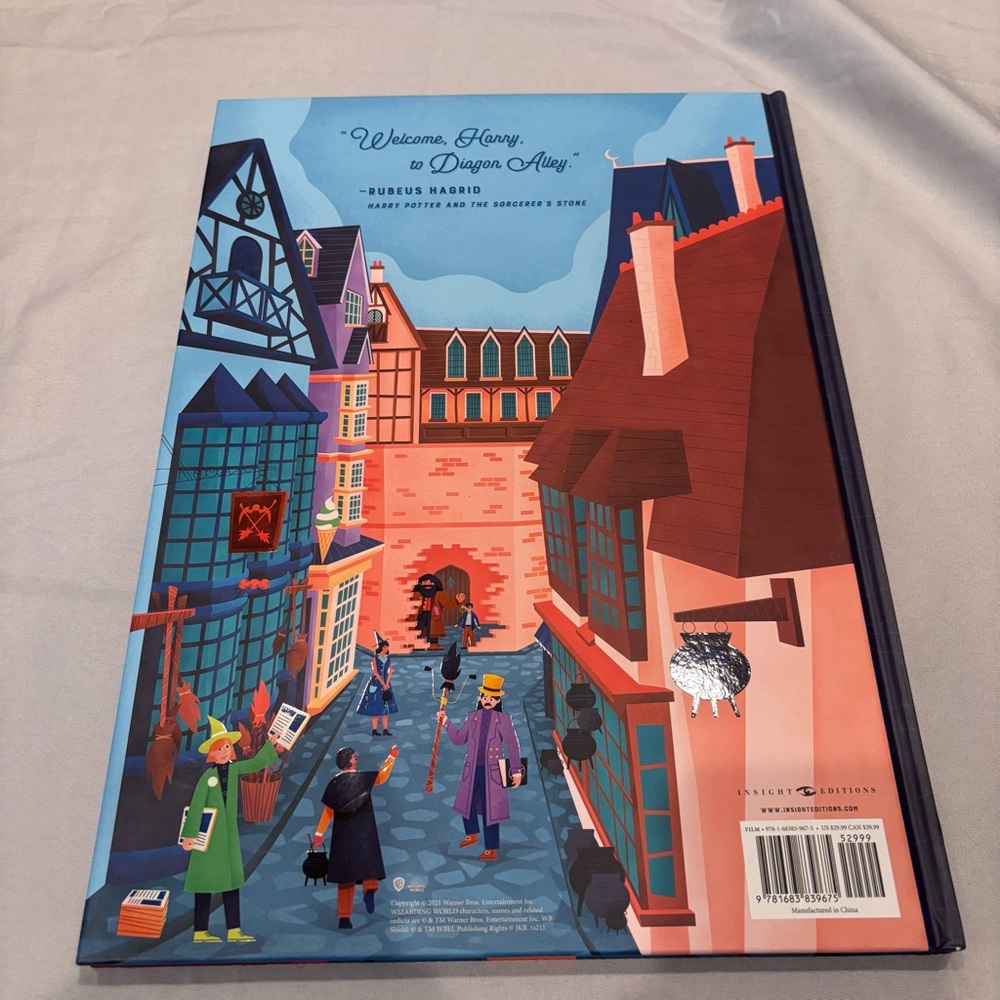 Quidditch Exploring Diagon Alley Histoy Of Magic Lot 3 Harry Potter Themed Books - Picture 4 of 10